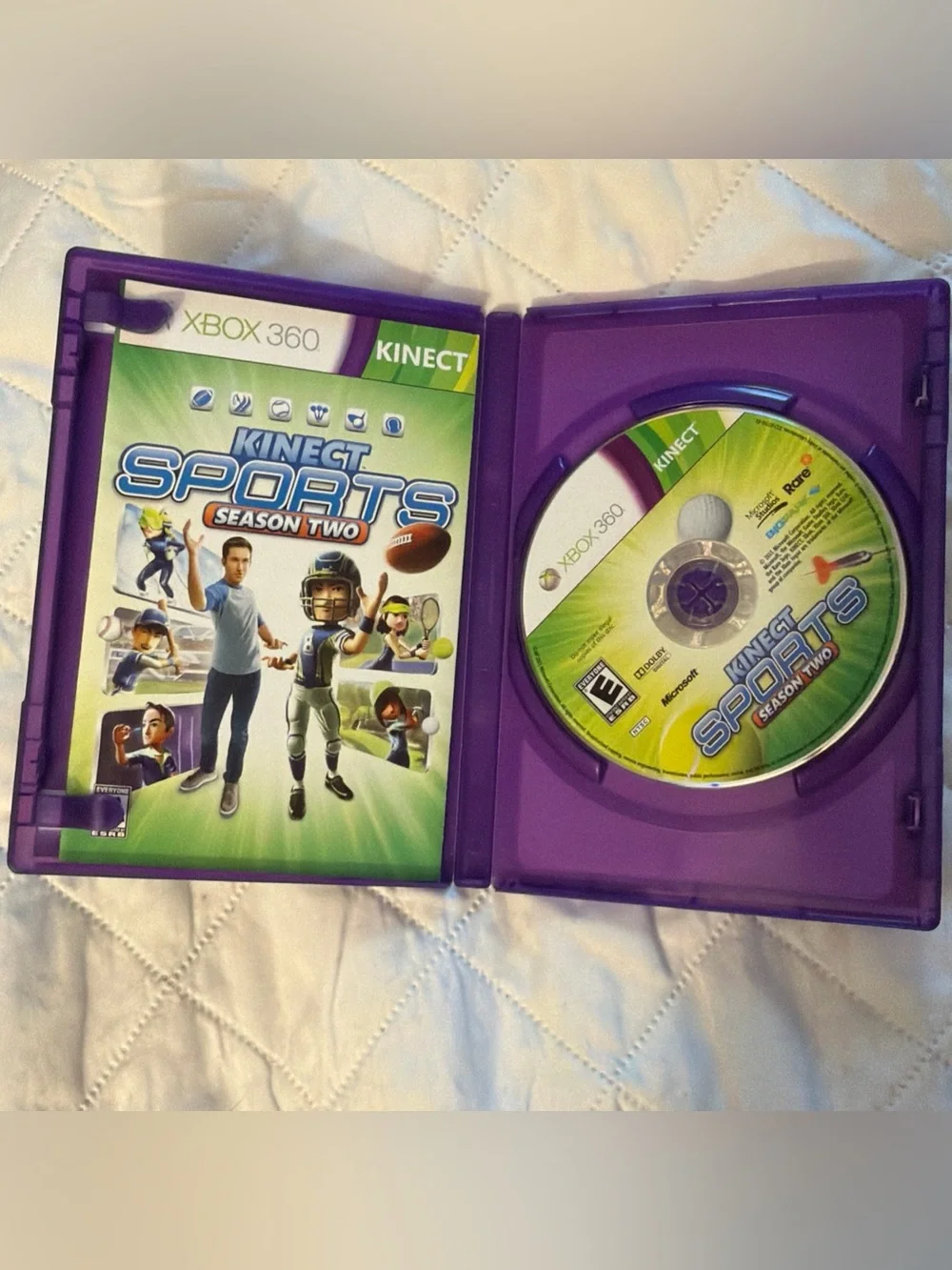 Microsoft Xbox 360 Bundle of 4 Kinect Games